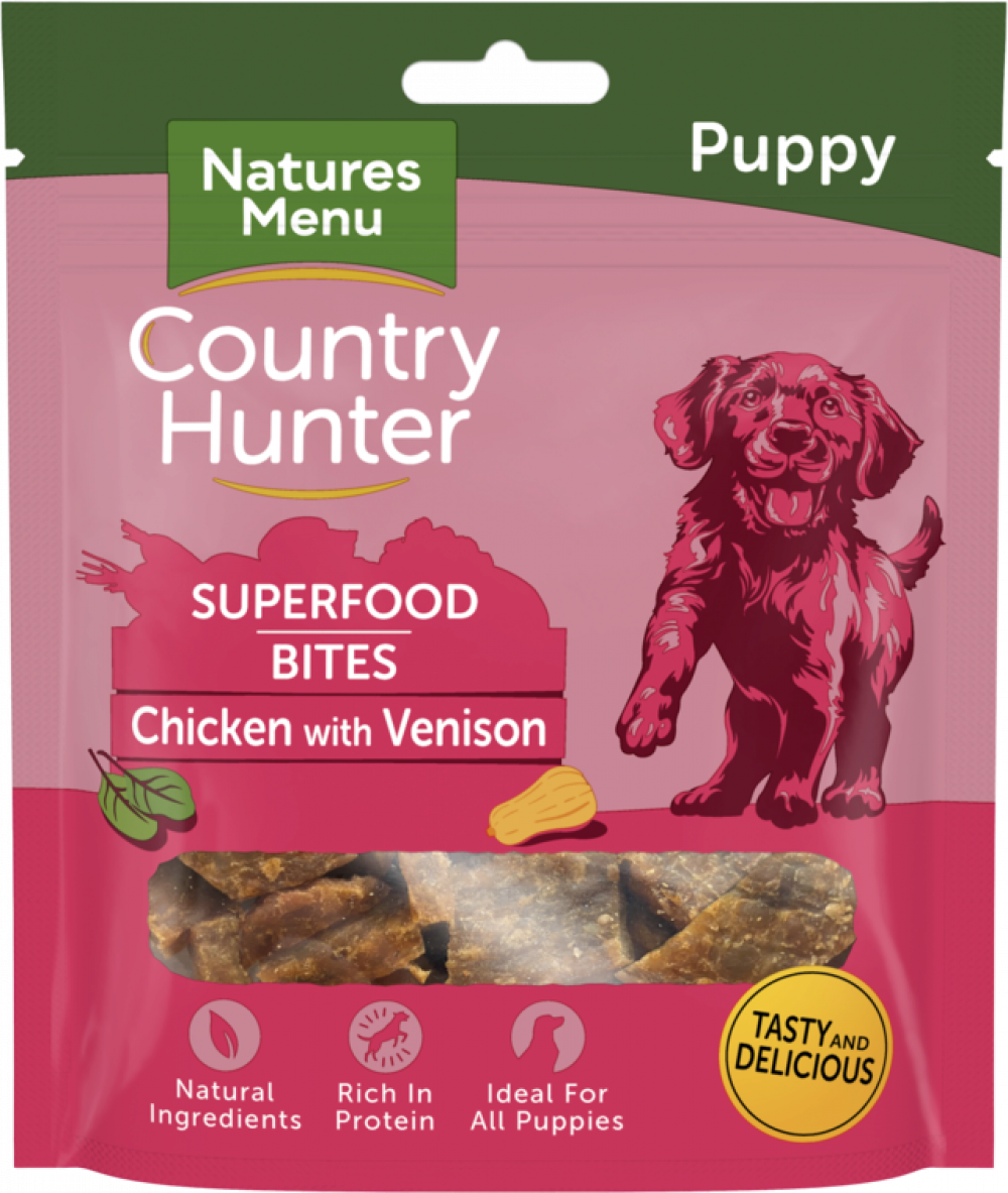 Chicken with Venison Superfood Bites for Puppies