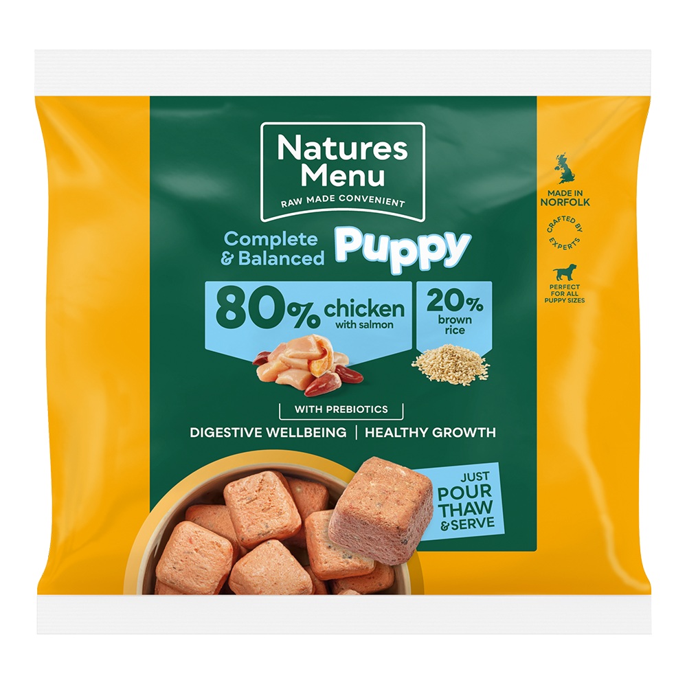 80% Chicken and Salmon for Puppies