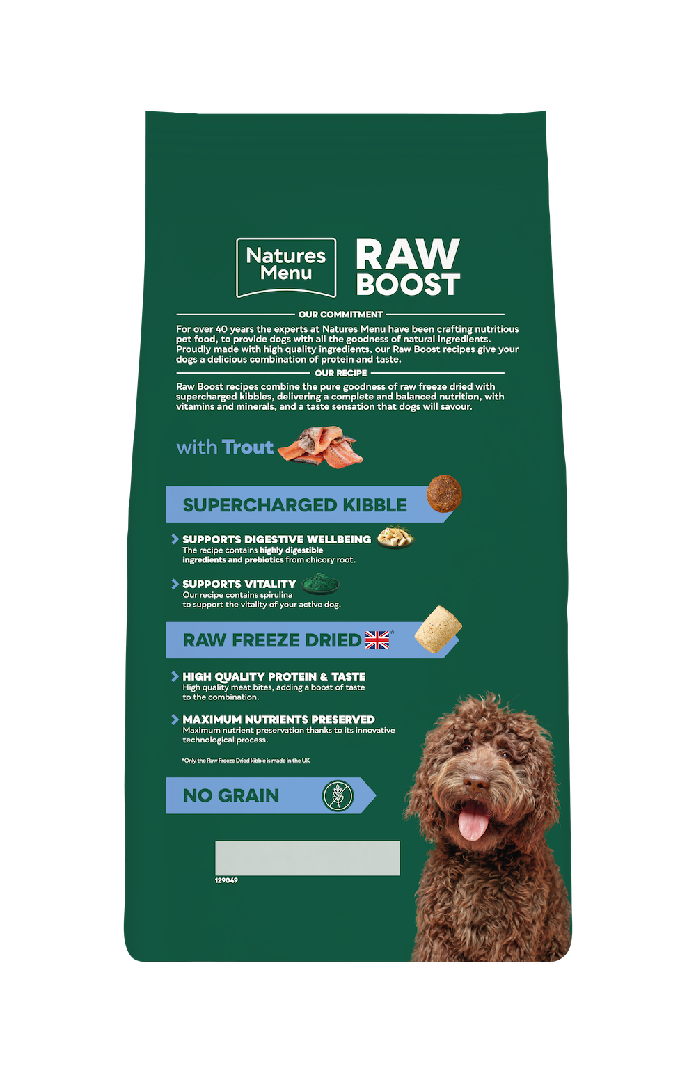 Trout Raw Boost 1.5KG image number 1