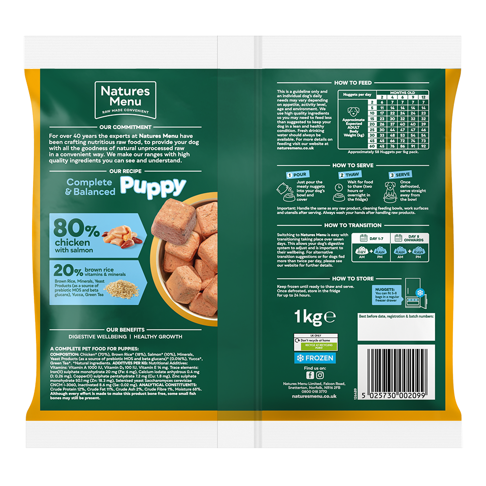 80% Chicken and Salmon for Puppies image number 1
