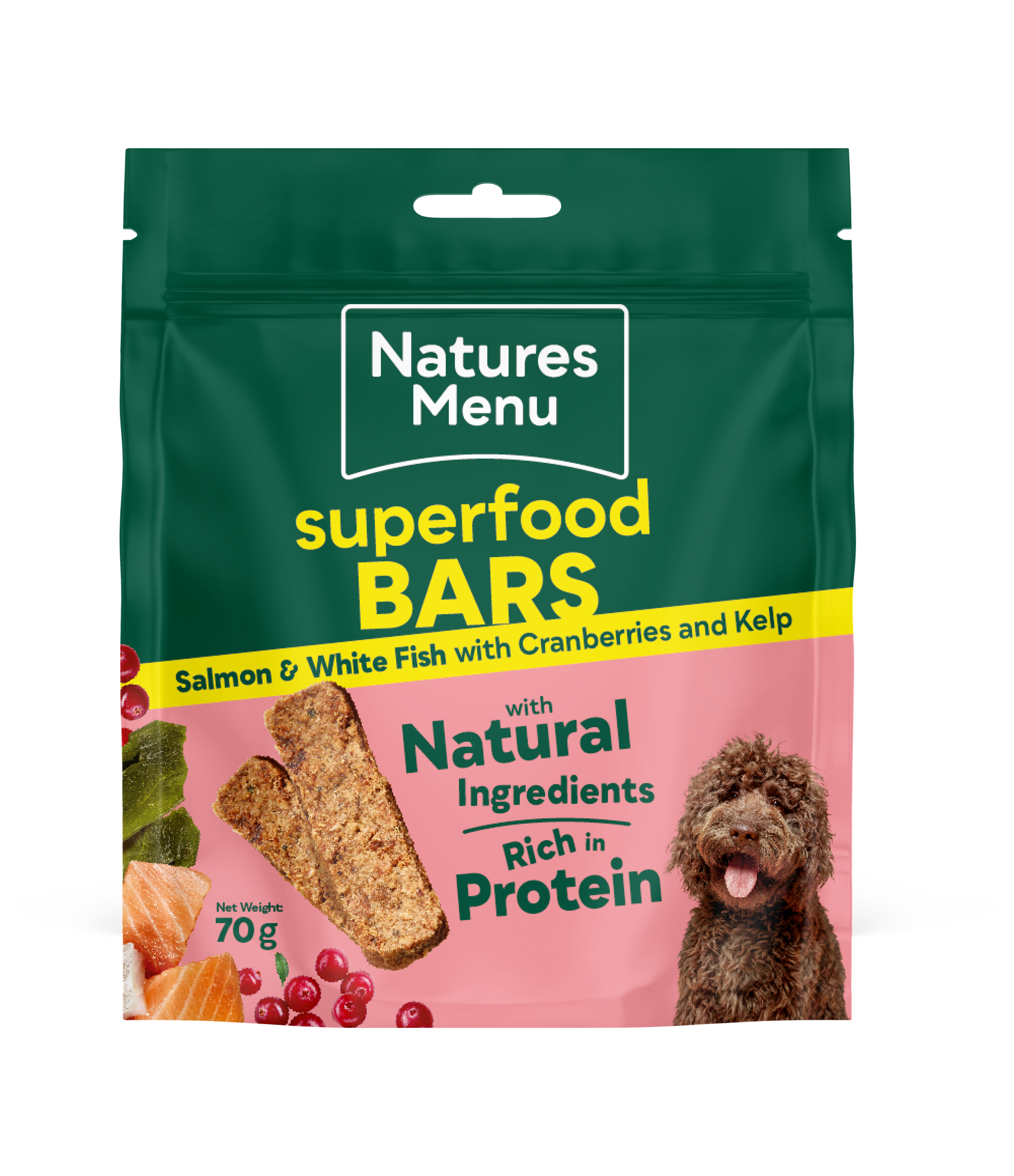 Salmon and White Fish Superfood Bars