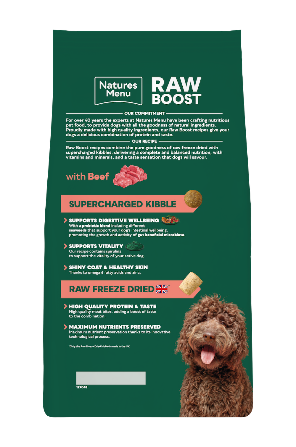 Beef Raw Boost 3KG image number 1