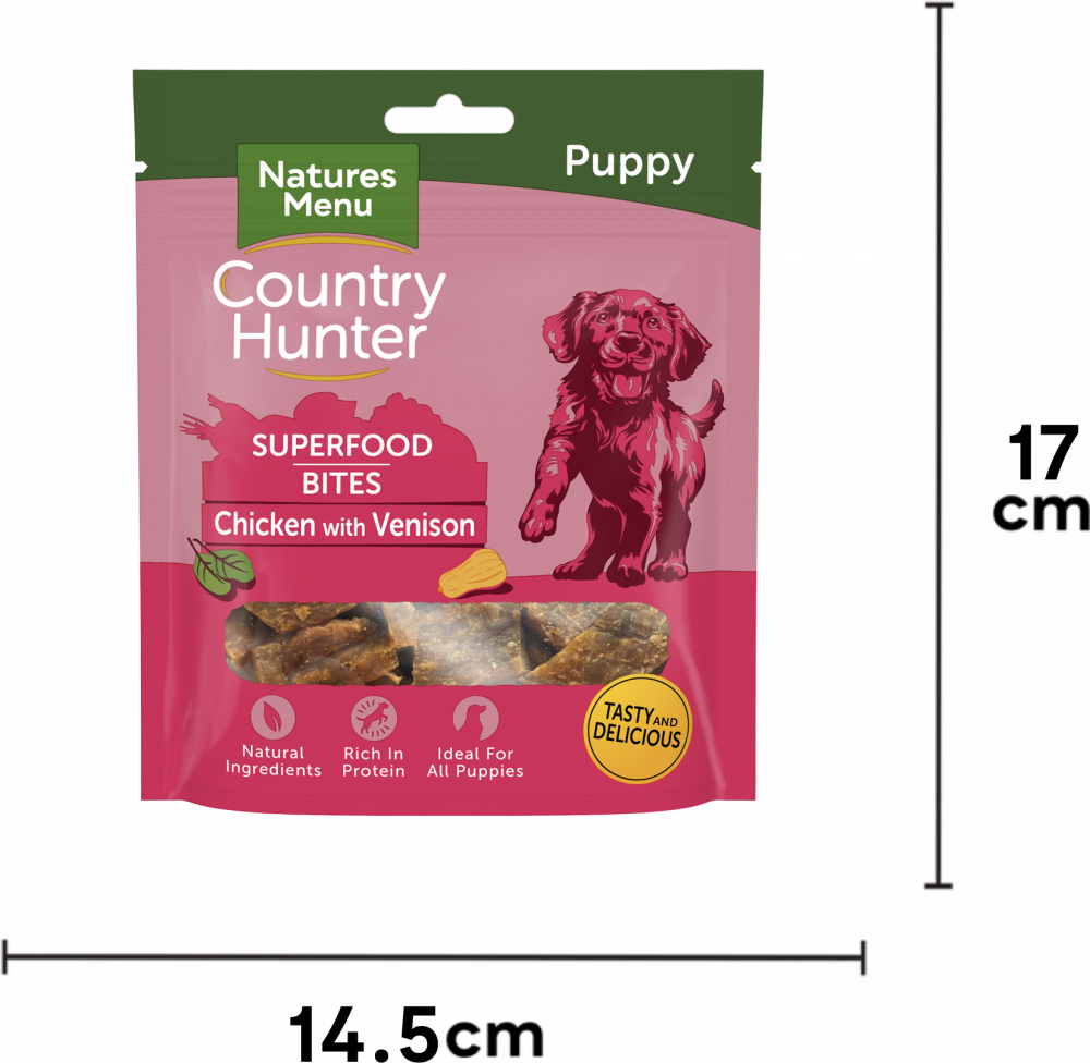 Chicken with Venison Superfood Bites for Puppies image number 3