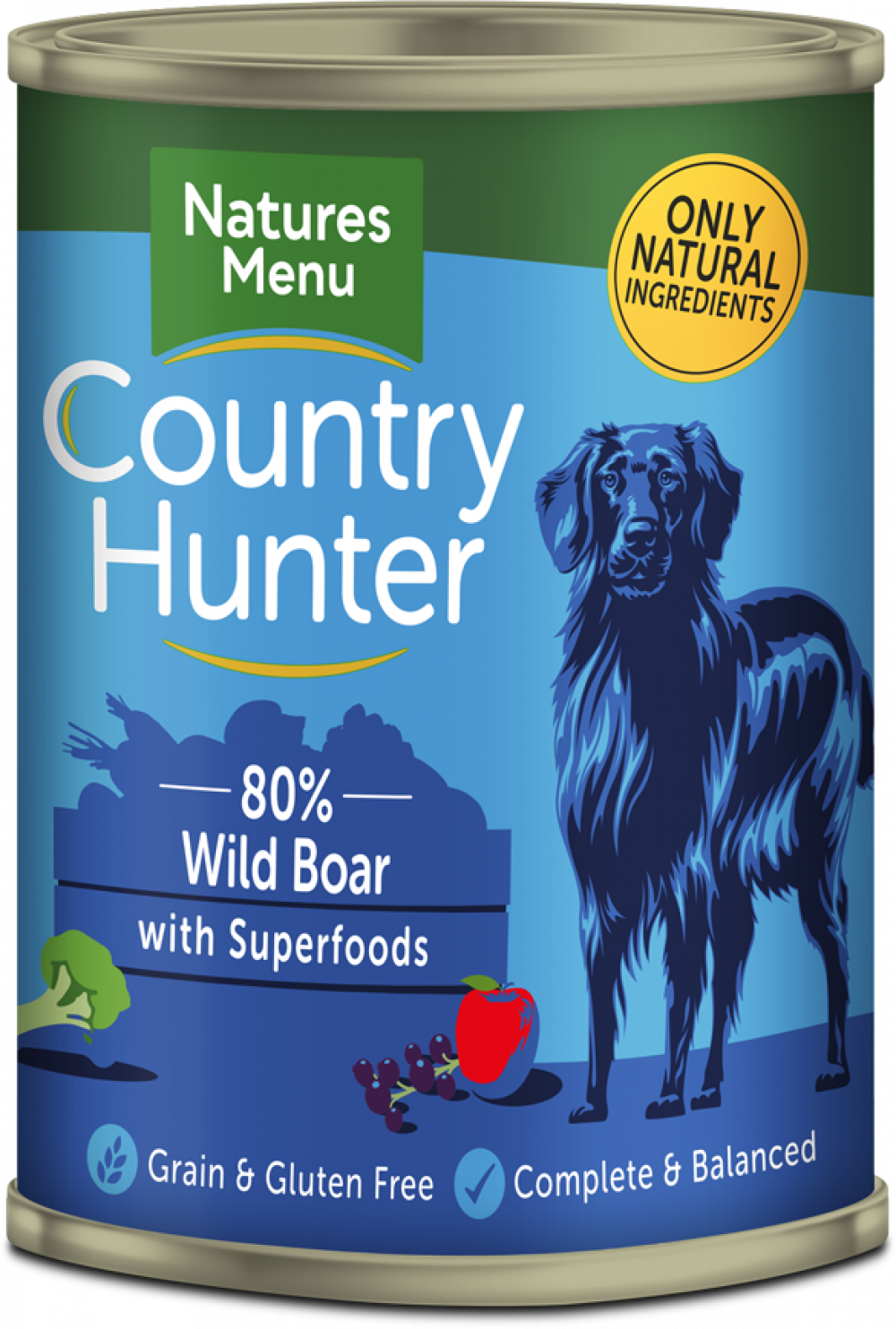 80% Wild Boar with Superfoods Can