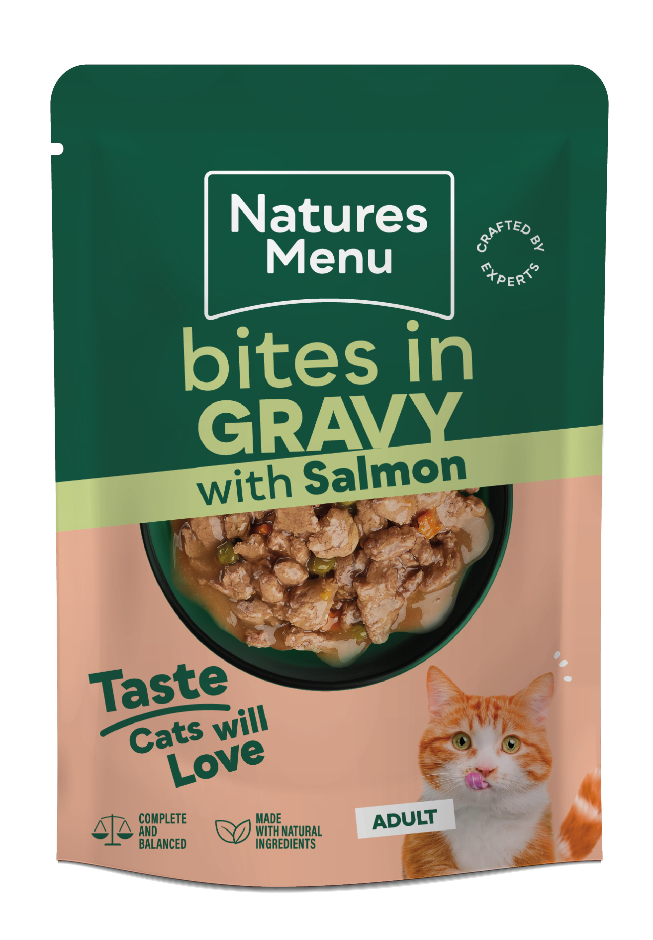 Salmon Bites in Gravy Pouch